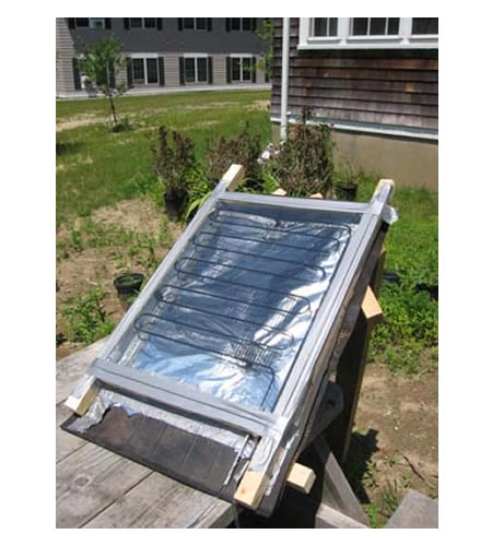 DIY $5 Solar Thermal Panel Water Heater