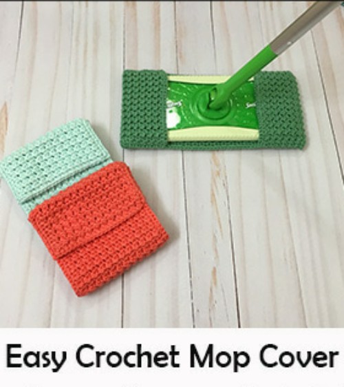 DIY Crochet Mop Cover