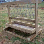 Diy Garbage Can Goat Feeder