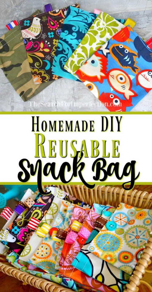 DIY Reusable Snack Bags