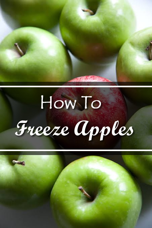 How To Freeze Apples