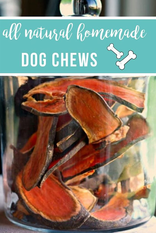 Homemade Natural Dog Chews Recipe