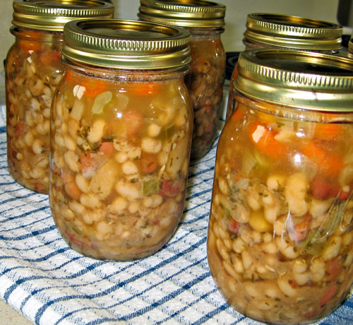 Canning Ham And Bean Soup